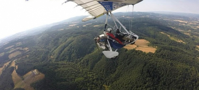La Montagne bourbonnaise en ULM