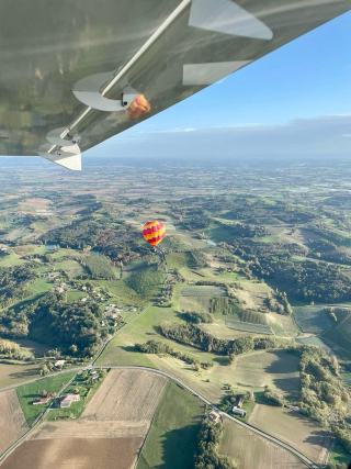 Batismo ULM de 30 minutos, Vale Lot de Cahors