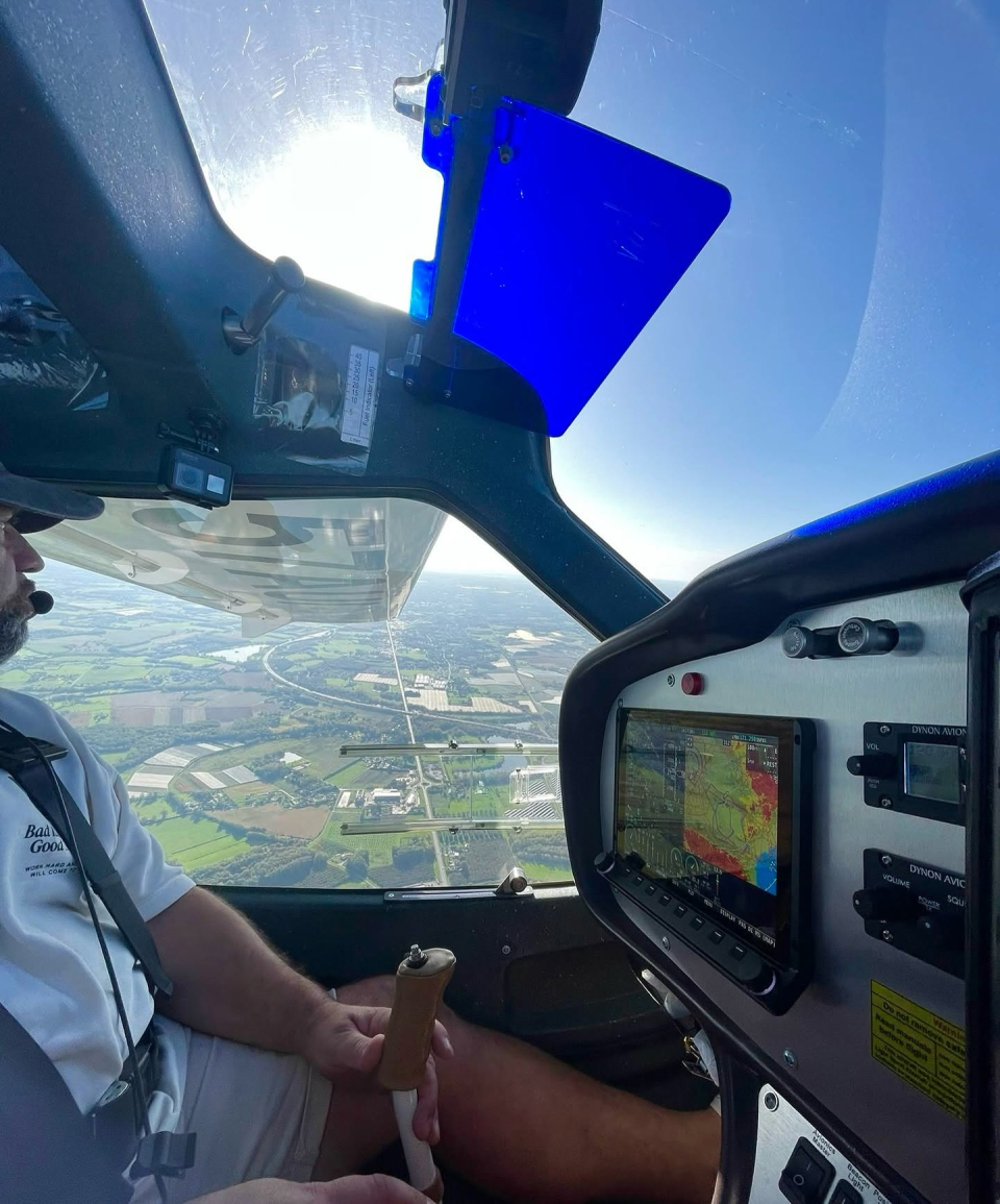 O painel do Glass Cockpit 