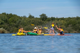 Individual stand up paddle rental 2 hours in Combreux