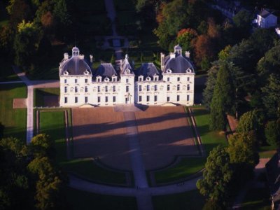 Vol en ULM au-dessus du Château de Chenonceau 30M
