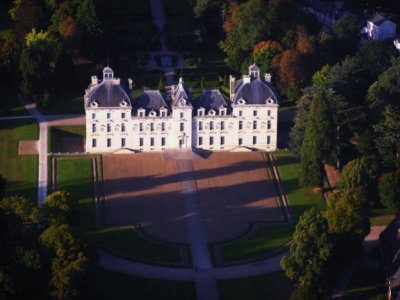 Vuelo en ultraligero sobre el castillo de Chenonceau 30 min.