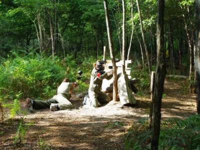 Paintballspiel 250 Bälle in Richtung Bordeaux 1 Stunde