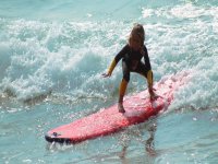 Aula de surf em grupo no Golfo de Propriano 1h30