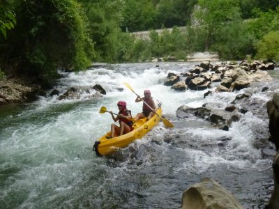Alquiler de kayak en las Gargantas del Hérault 15 km