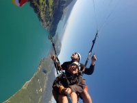  Voo de parapente do Col de Forclaz 