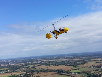 Bautismo de autogiro ULM en Vendée - 120 min