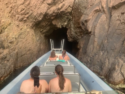 Balade en bateau aux Calanques de Piana - 1h30