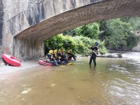  Einweisung vor der Hydrospeed-Aktivität 