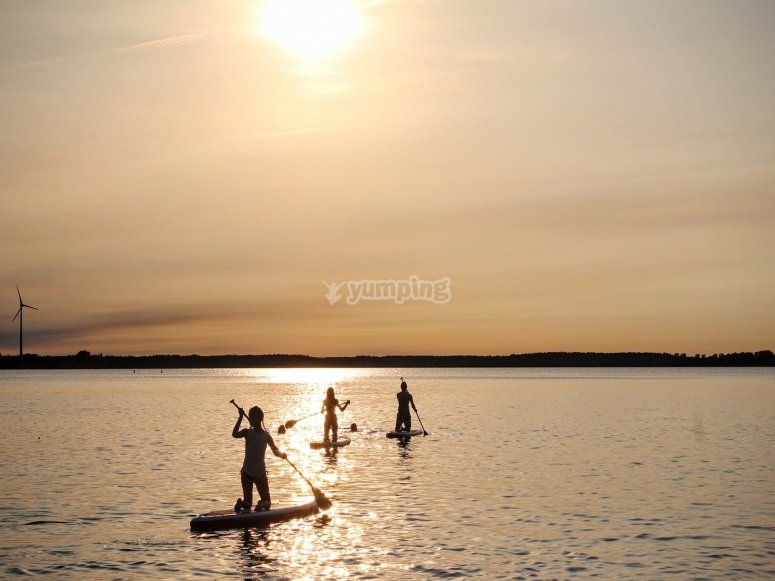  Paddle surf na Córsega do Sul 