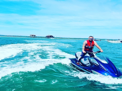 Giro in moto d'acqua alla Dune du Pilat 1h30