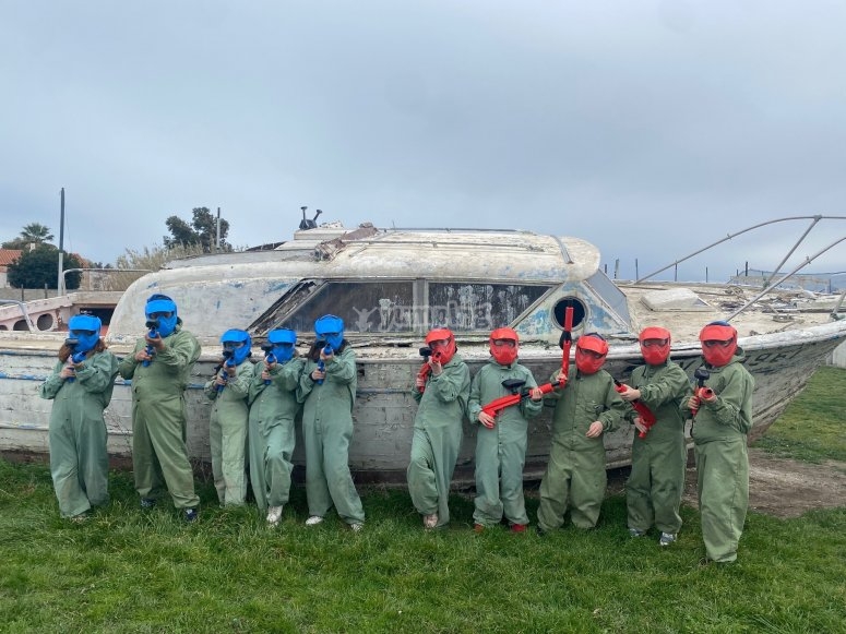Partie de paintball 100 billes à Torreilles à partir de 20€ Yumping.fr