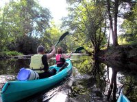  Canoa biplaza en el Dronne 