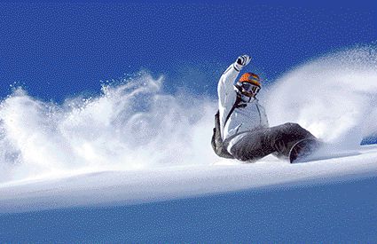 Snowboard dans France