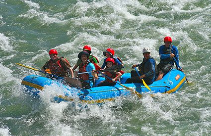 Rafting dans France