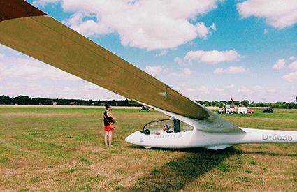 Planeur dans France